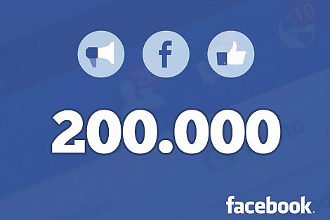 200 000 fanoušků na Facebooku! To musíme oslavit.